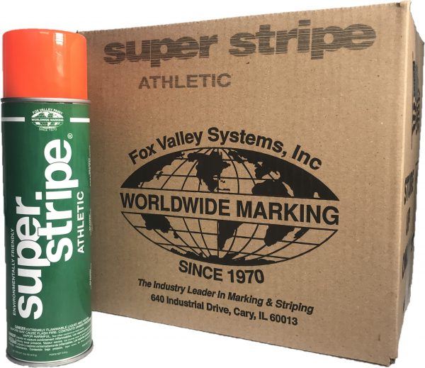 Super Stripe Athletic – Hot Orange